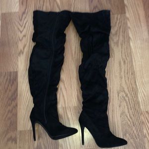 Over the knee boot